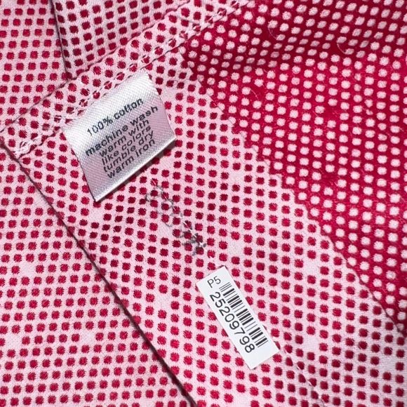 Big & Tall Paul Fredrick Button Up Size 19 35 - Picture 4 of 5